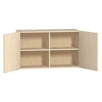 Doppeltüren-Aufsatzschrank variado, B 100 x H 73,6 x T 45,5 cm, P1V Ahorn / FP1V Ahorn