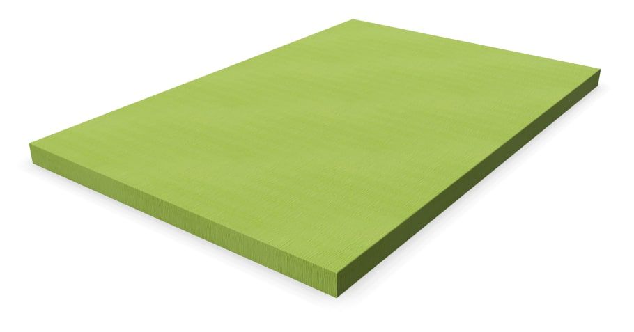 Fallschutzmatte ohne Klettecken, L 150 x B 100 x H 6 cm