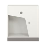 444.012.533K - Pureo Rückzugsschrank Front rechts, B 100 x H 100 x T 60 cm