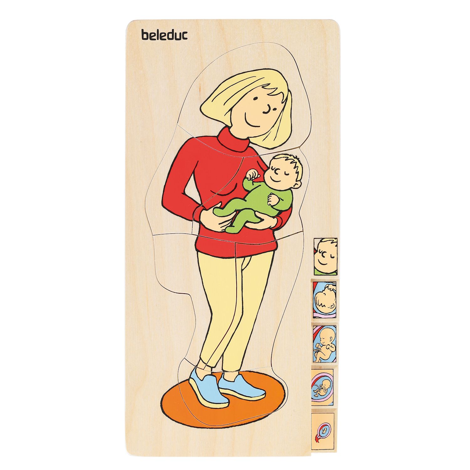 Lagenpuzzle Mutter & Kind, 27 Teile