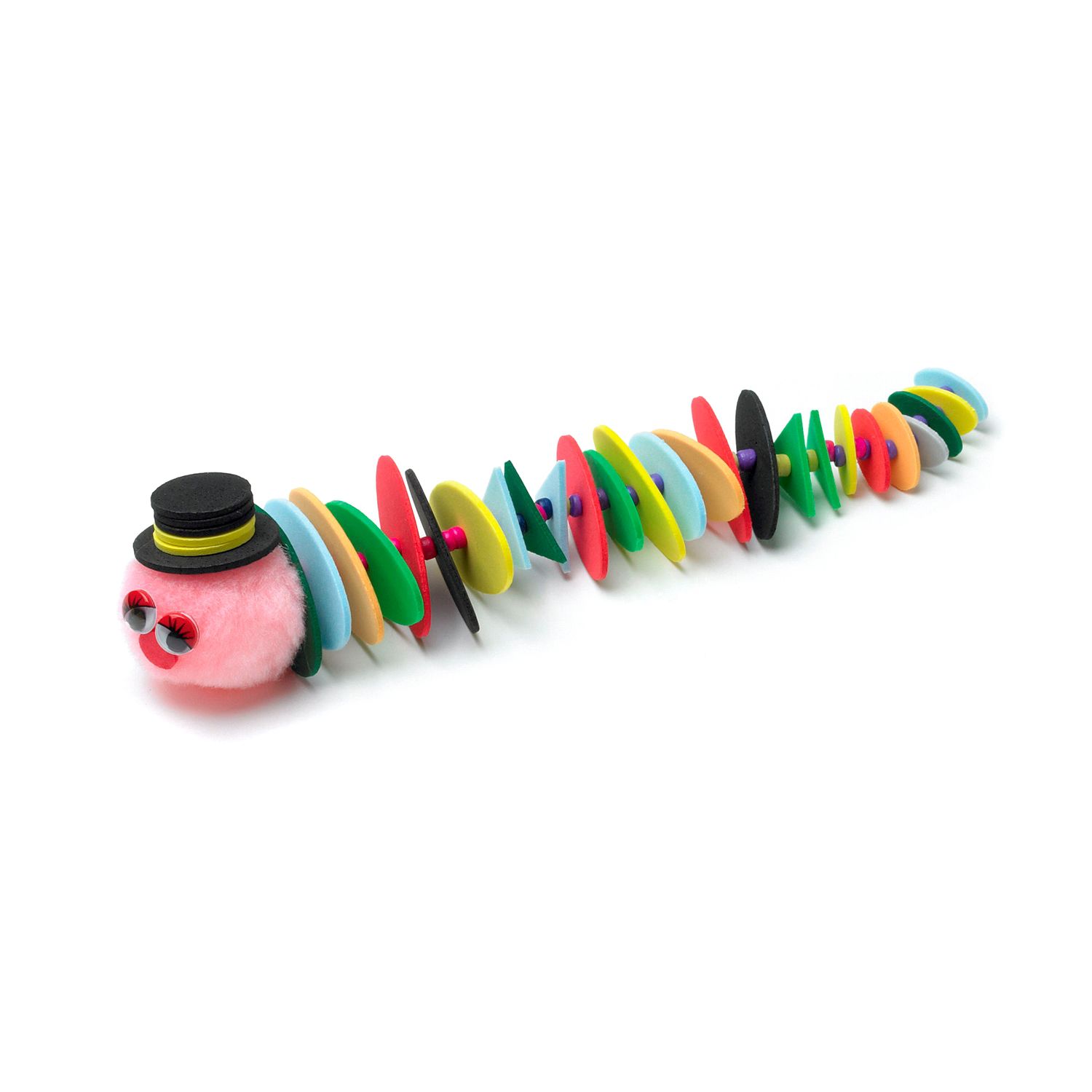 Moosgummi, geometrische Formen 200 Stk.