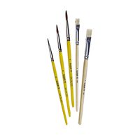 Pinselset gemischt, 5teilig