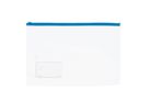Set Utensilien-Taschen A4 transparent, 5 Stück