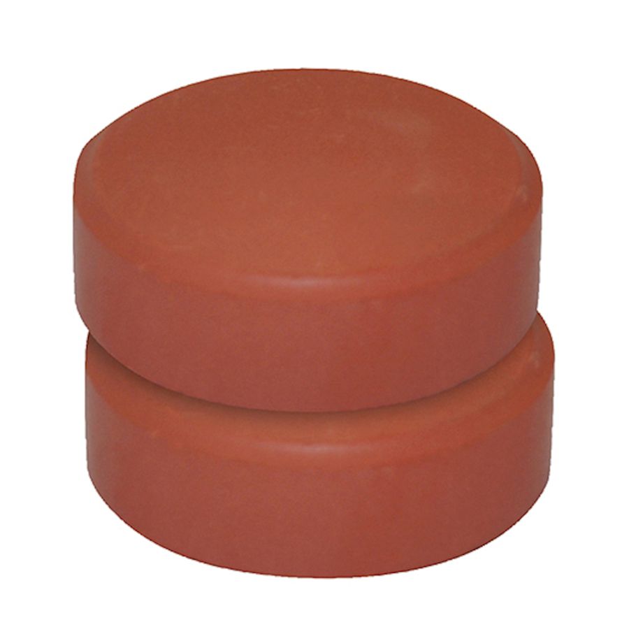 Tempera-Blöcke braun Ø 57 mm, 6 Stk.