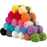 201.002.300 - Acrylgarn Sortiment, 20 x 50 g