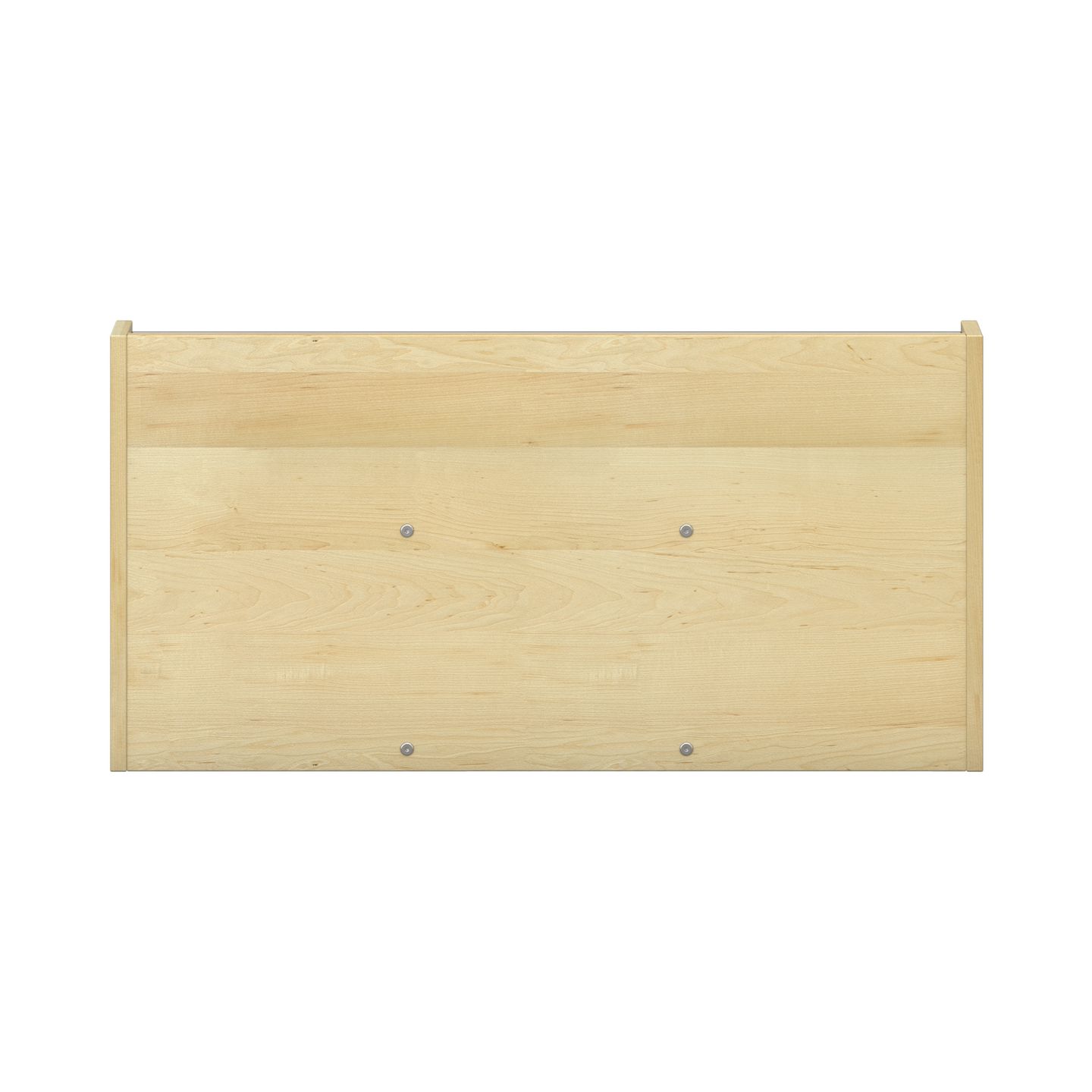 Wandbücherregal mit 2 Fächer, B 100 x H 50 x T 12,5 cm