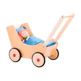 103.212.960 - Puppenwagen mit Bett natur