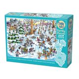 104.605.300 - Verrücktes Eishockey, Puzzle 350 Teile