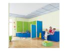 Mittlere Trennwand Akustik, B 80 x H 136 x T 8 cm