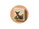 Erkennungsschilder Holz Tiere