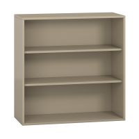Pureo Regalschrank offen, 2 Einlegeböden, Dekor, B 100 x H 100 x T 42 cm