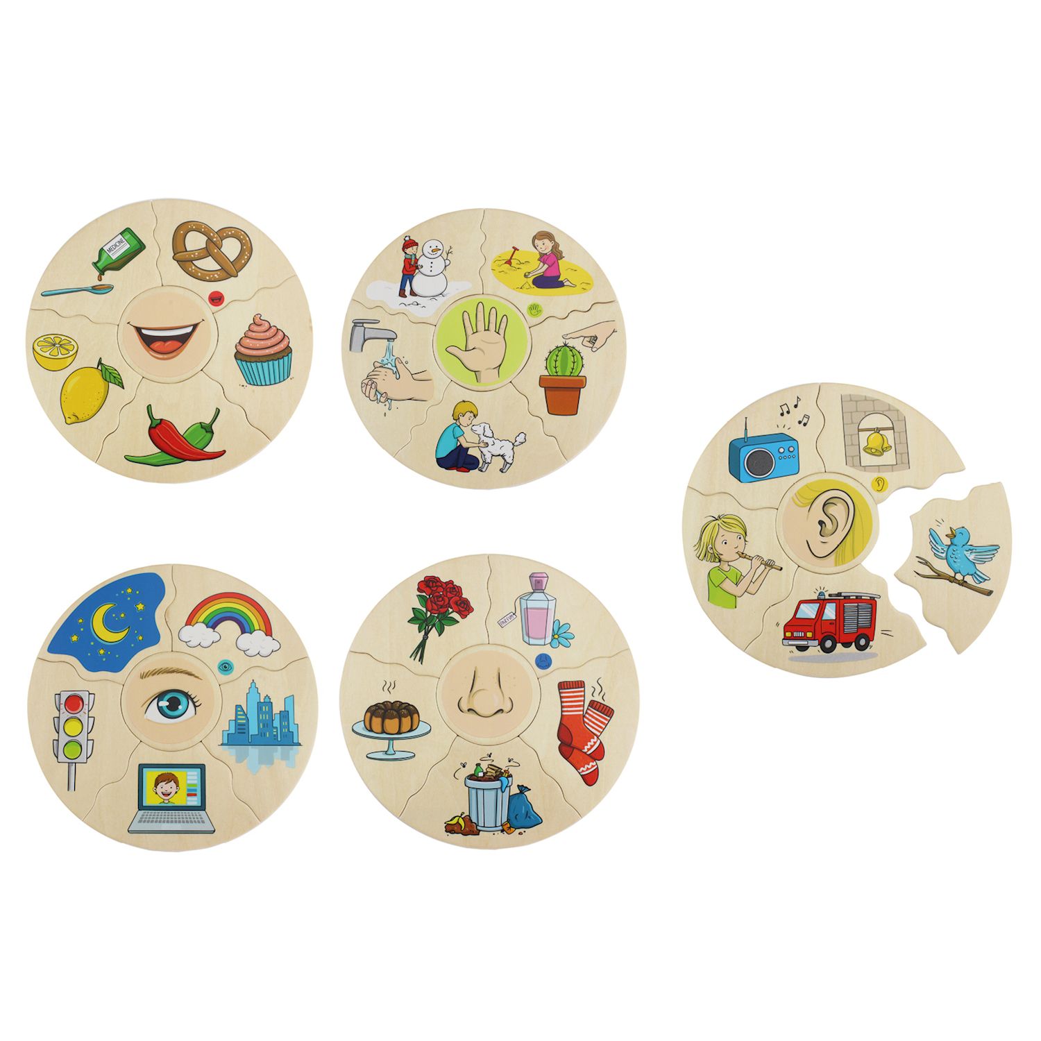 Humanico Puzzle 5 Sinne
