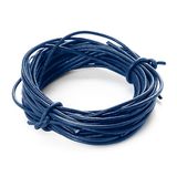 213.500.090 - Lederriemli königsblau, 1 m, Ø 2mm