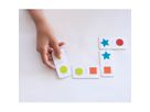 Geometrische Formen sortiert, Sticker, 20 Bogen, 1348 Stk.