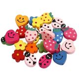 200.072.900 - Fädelformen Holz gemischt 235 g, ca. 280 Stk.