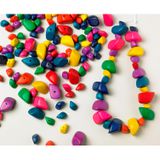 580.9252 - Holzperlen, freie Formen 270 g, ca. 100 Perlen