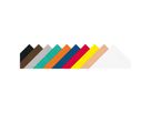 Moosgummiplatten 40 x 29 cm 10 Farben