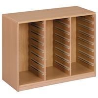 Materialschrank Forminant Dekor, B 104,2 x H 78,1 x T 45,7 cm