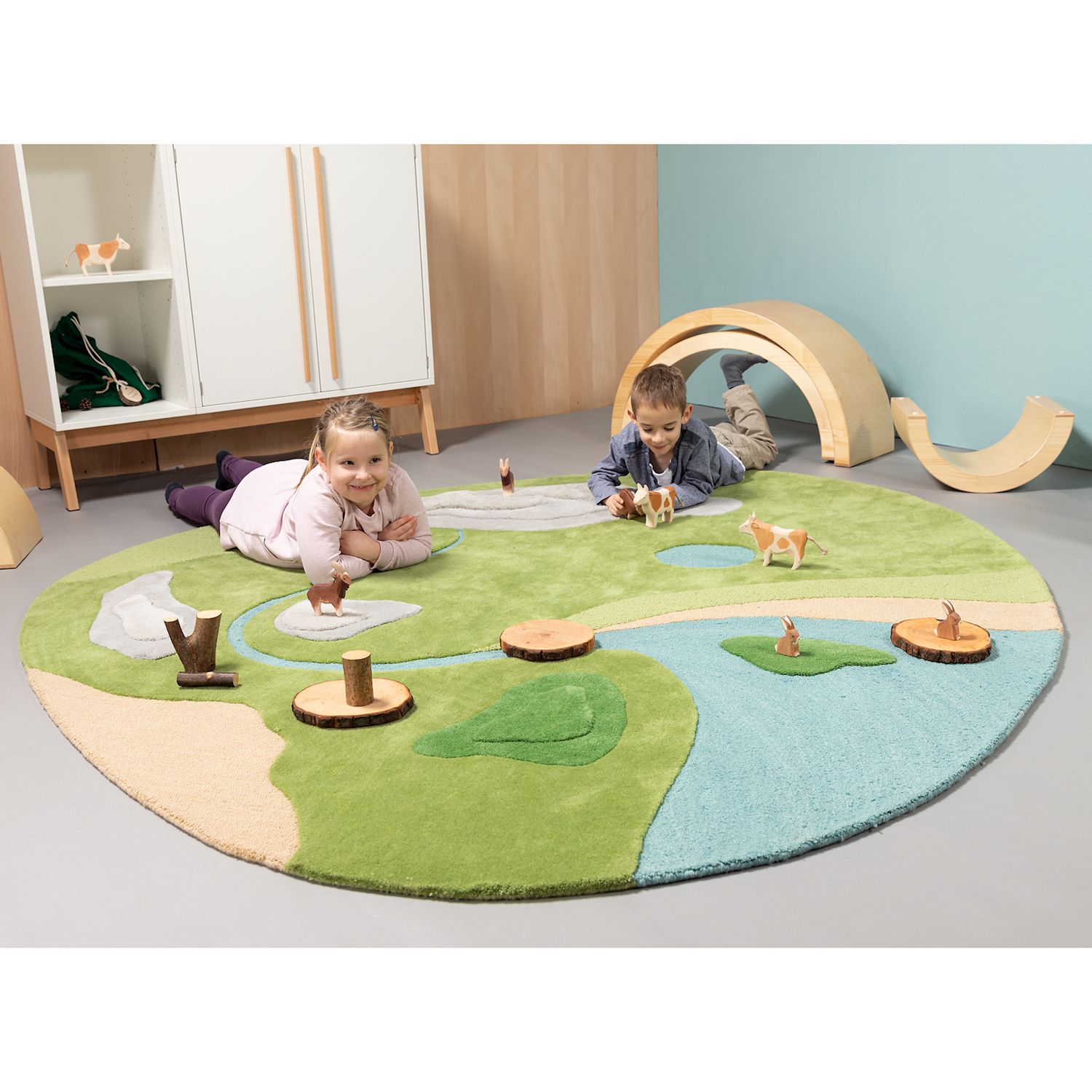 3D Teppich Wieslauftal