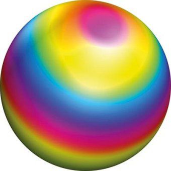 Buntball Rainbow, Ø ca. 16 cm