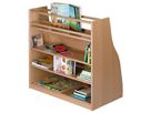 Wendebibliothek ohne Rollen, B 100 x H 91 x T 48 cm