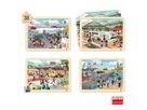 Puzzles Transport, 4x 35 Teile