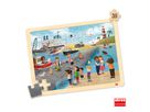 Puzzles Transport, 4x 35 Teile