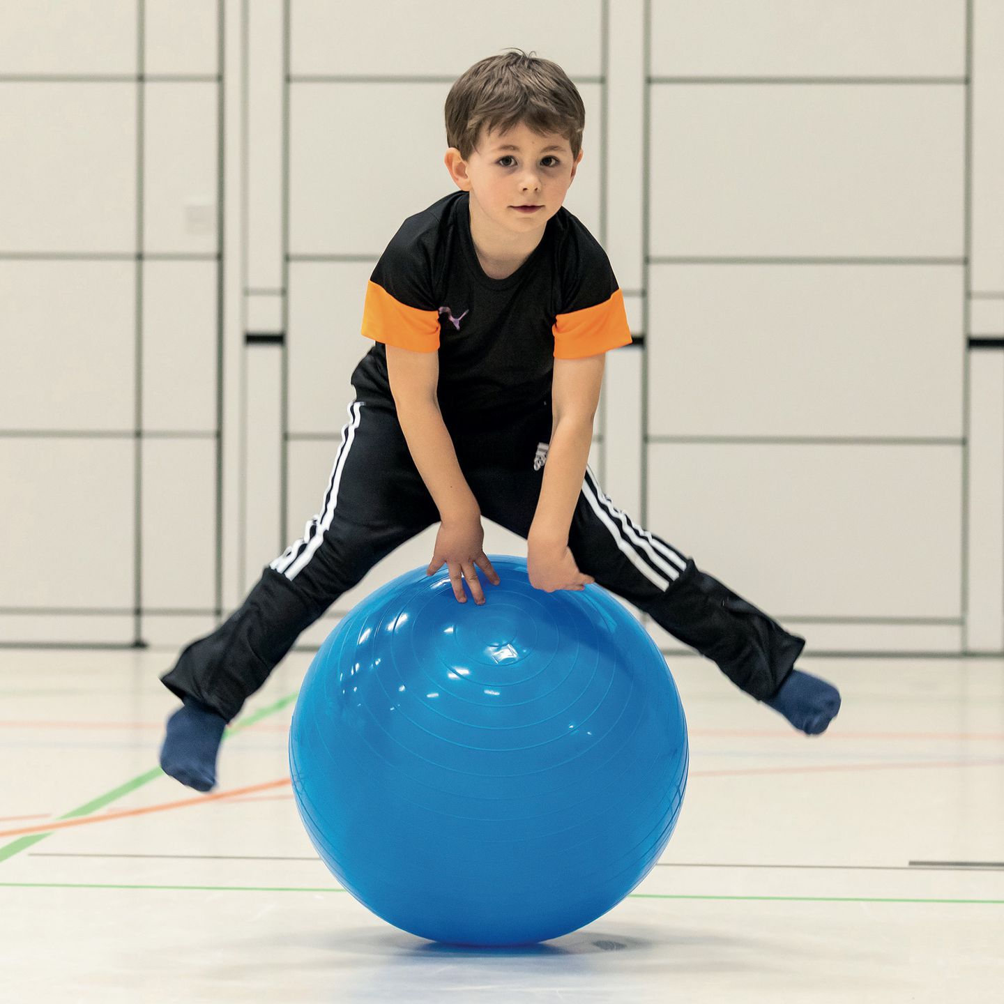 Gymnastik Ball blau, Ø 65 cm