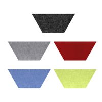 Akustikpaneele in Trapez-Form
