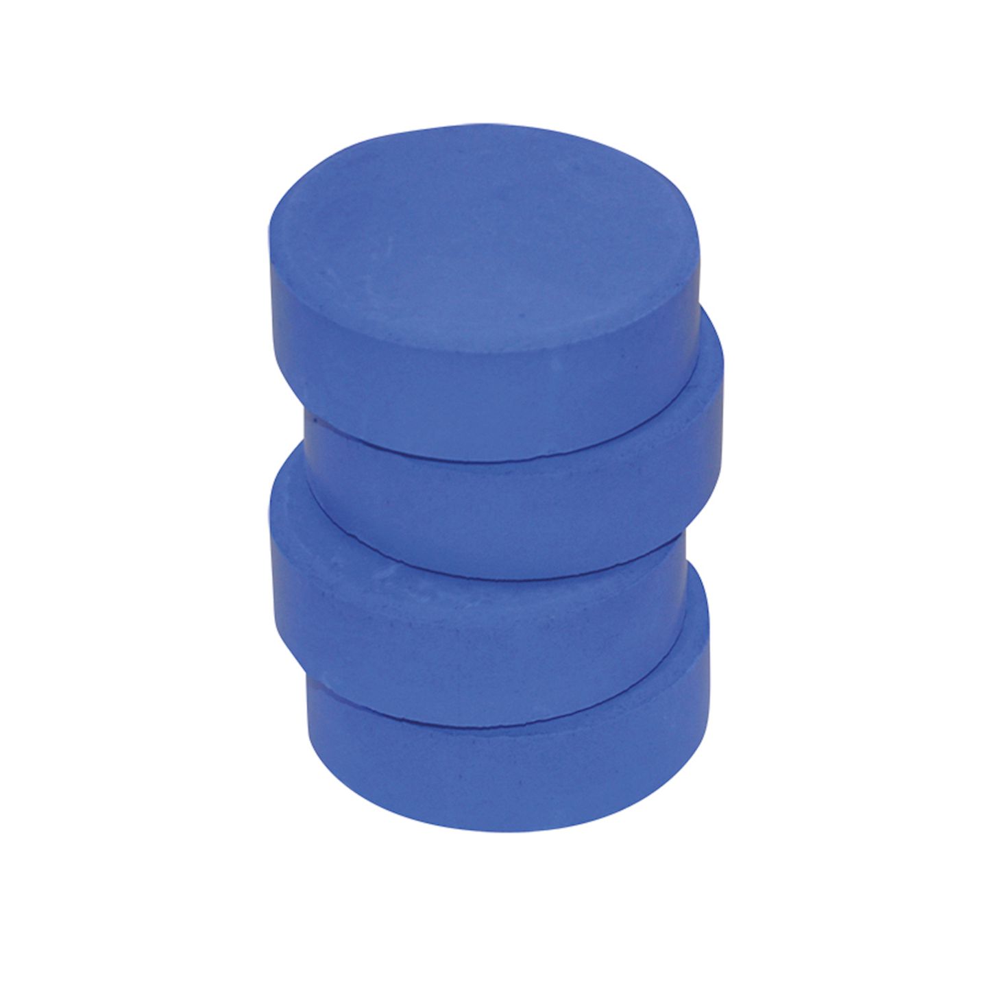 Tempera-Blöcke blau Ø 57 mm, 6 Stk.