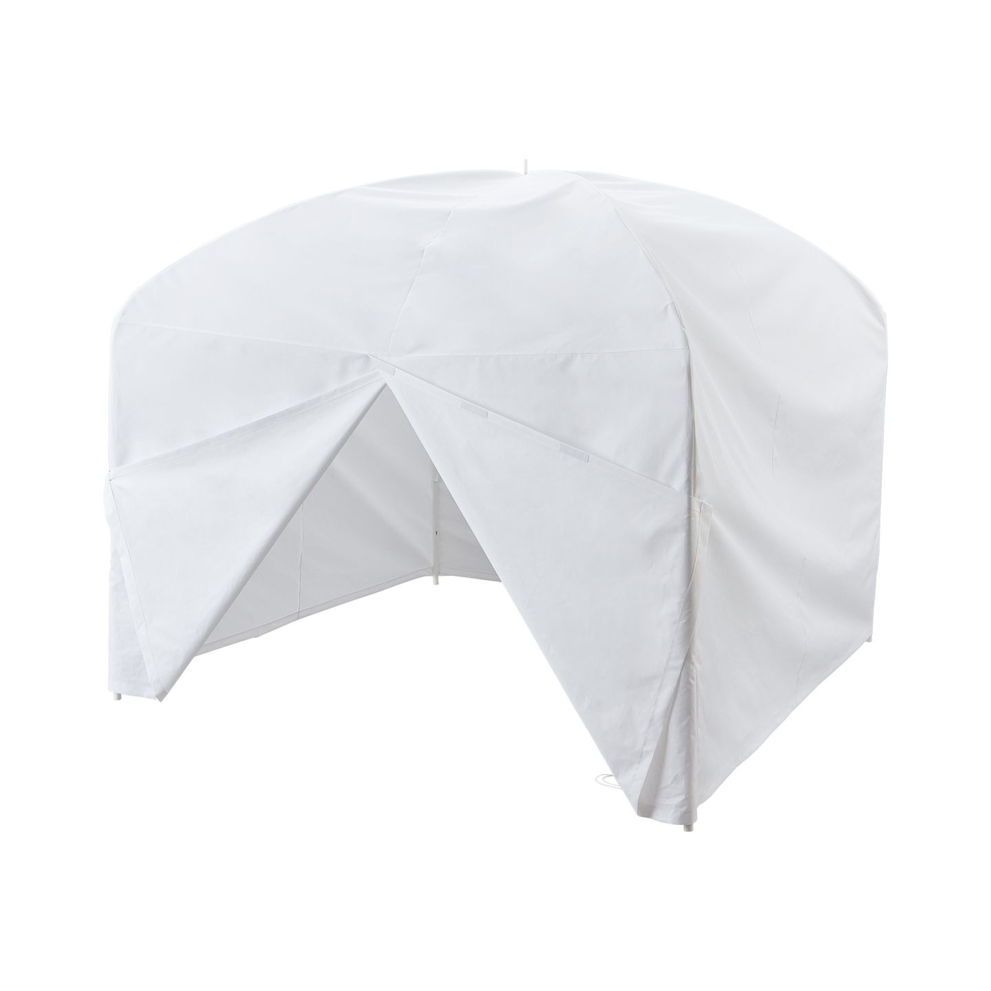 Stoffdach weiss zu Rückzugshöhle