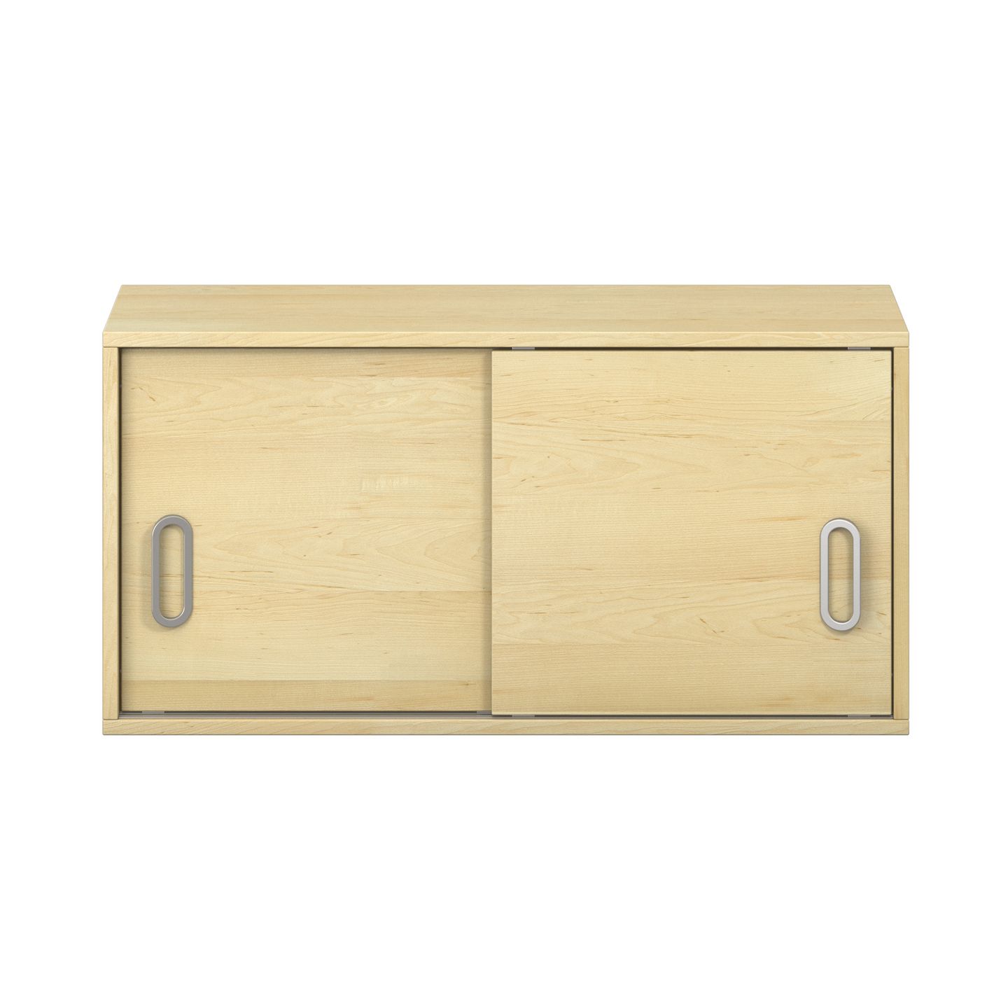 Pureo Hängeschrank Schiebetüren, Furnier
mit 1 Einlegeboden
B 100 x H 50 x T 42 cm