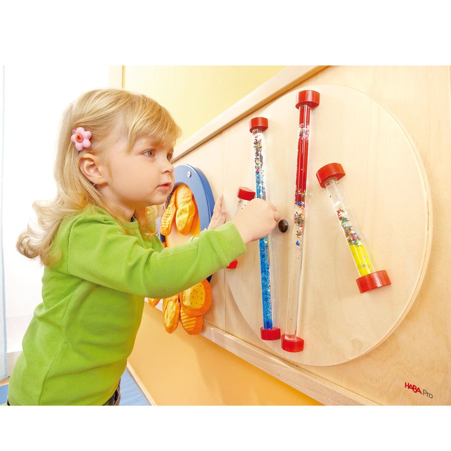 Sinneswand Glitzerstäbe