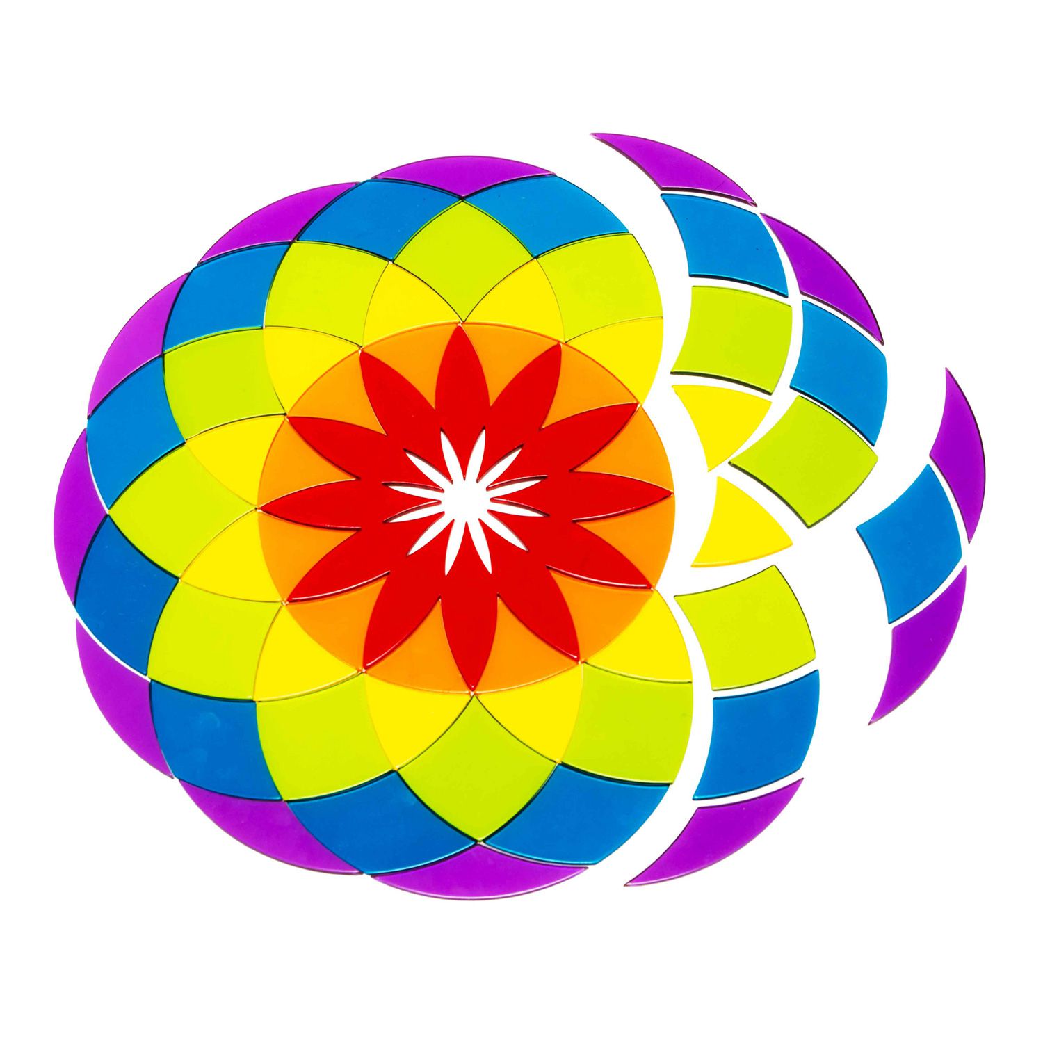 Acrylform Grosses Mandala