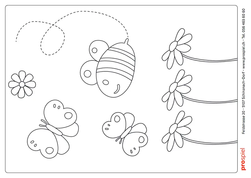 Ausmalbilder Frühling