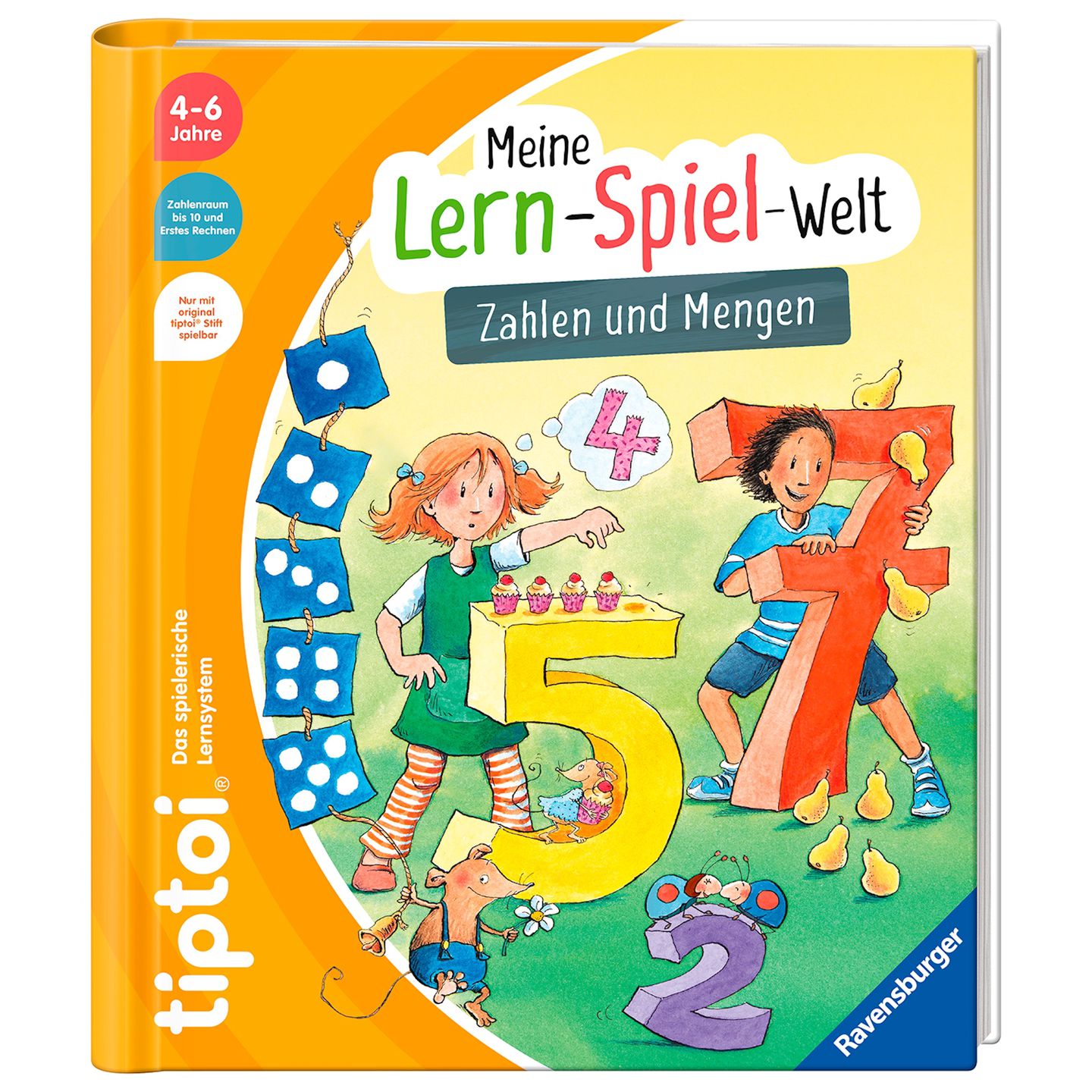 Tiptoi Zahlen und Mengen, Buch Meine Lern-Spiel-Welt