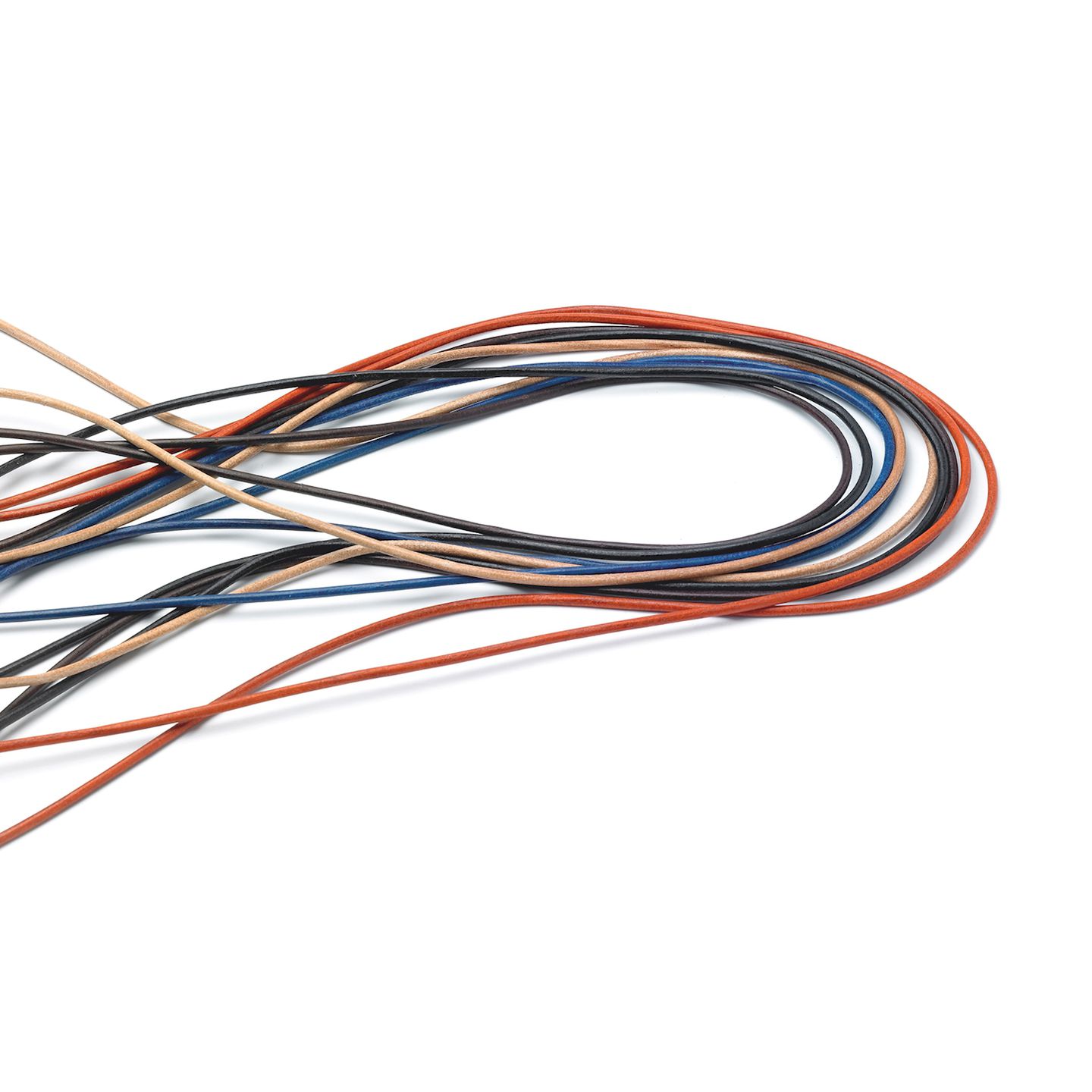 Lederriemli braun, 1m, Ø 2mm