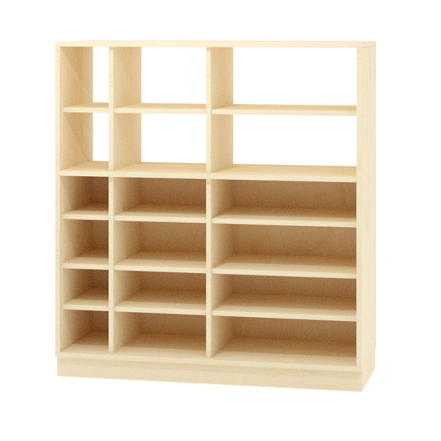 Materialschrank offen, Dekor, B 120 x H 130 x T 40 cm