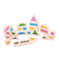 Regenbogen-Bausteine