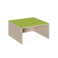 Linoleumpodest einseitig offen, B 70 x H 35 x T 70 cm