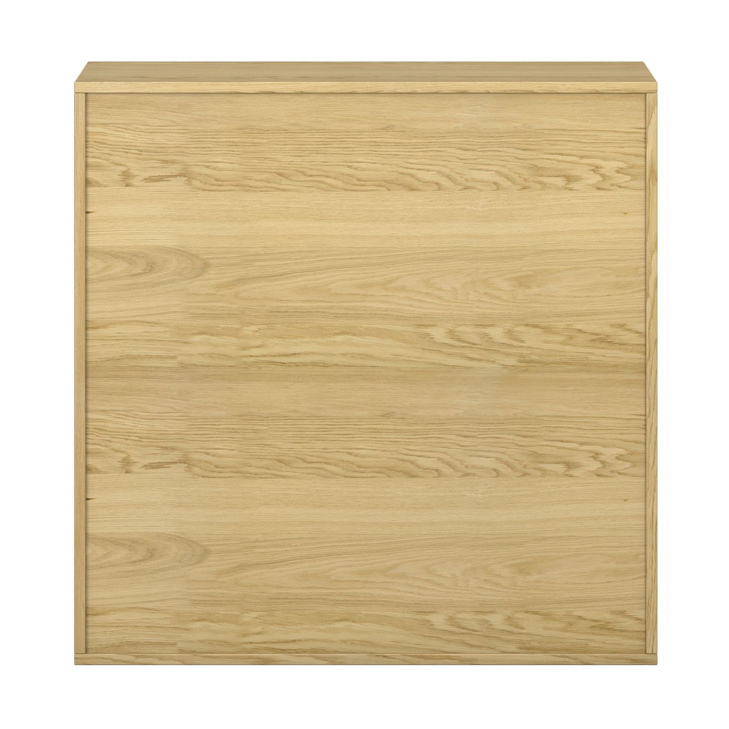 Pureo Materialschrank Furnier mit 12 Kästen, mit 4 Einlegeböden, B 100 x H 100 x T 42 cm