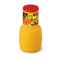 Orangensaft-Flasche