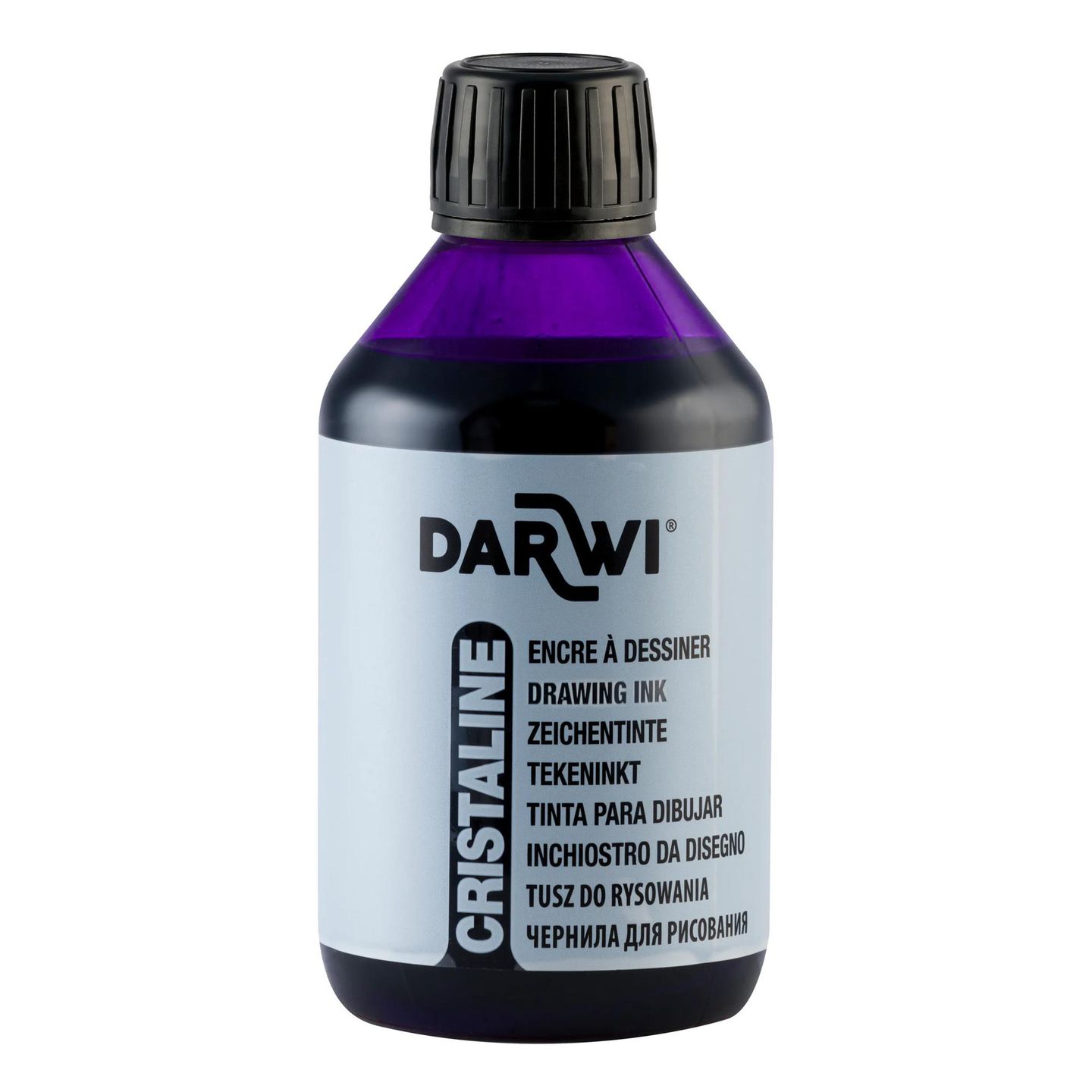 Cristaline Zeichentinte 250 ml violett