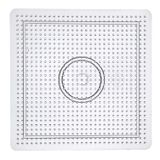 200.003.110 - Steckplatte quadratisch 16 x 16 cm, transparent