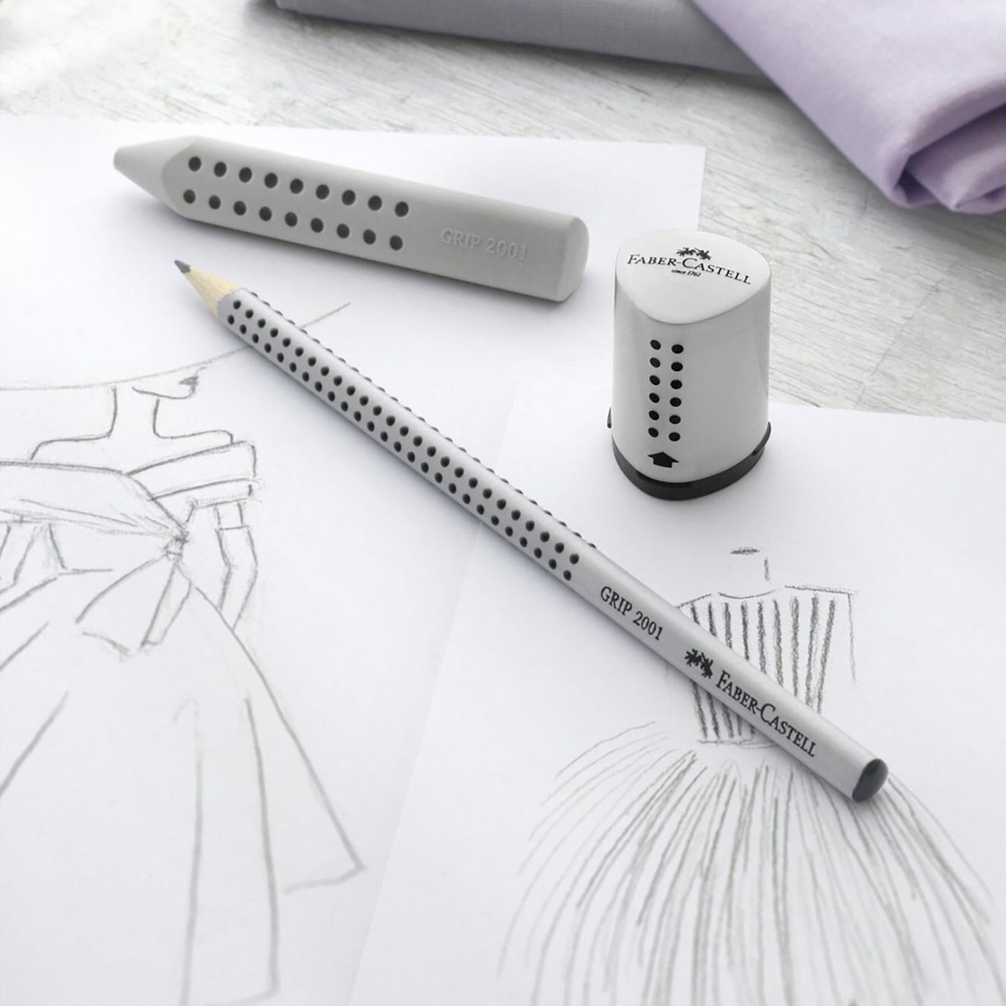 Bleistifte GRIP 2001, 12 Stück