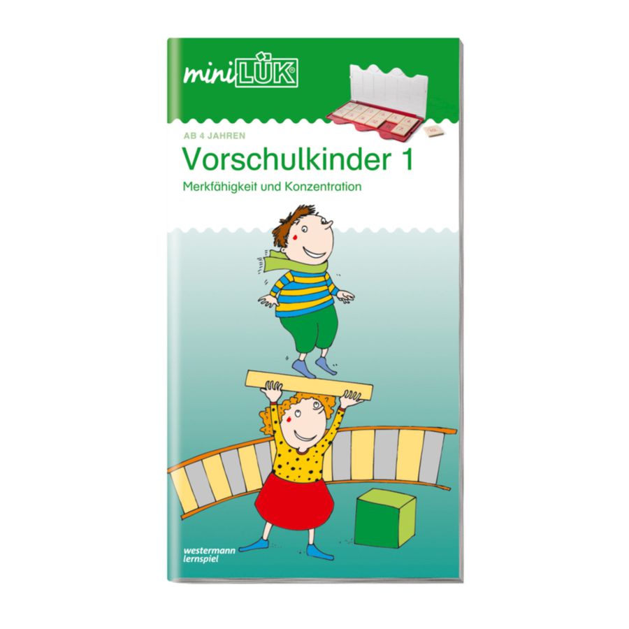 miniLÜK Übungen für Vorschulkinder 1