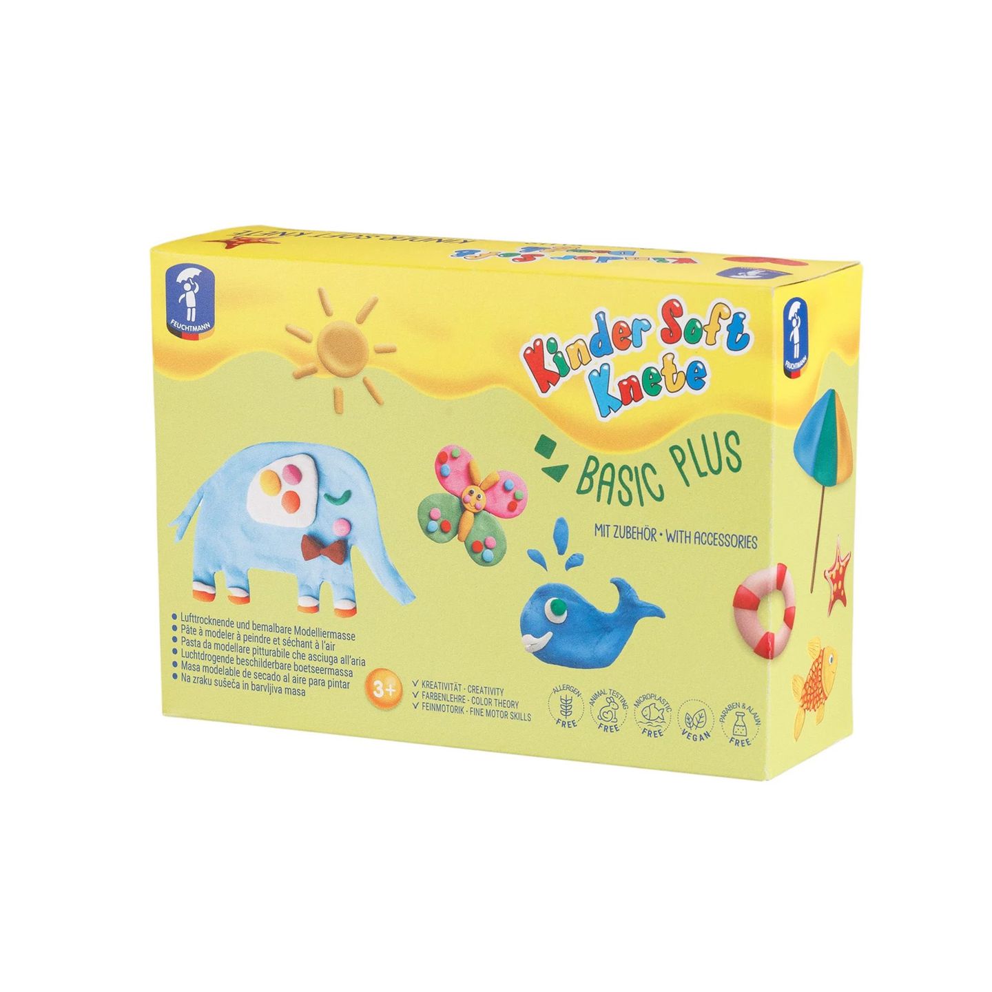 Kinder Soft Knete 6 x 150 g