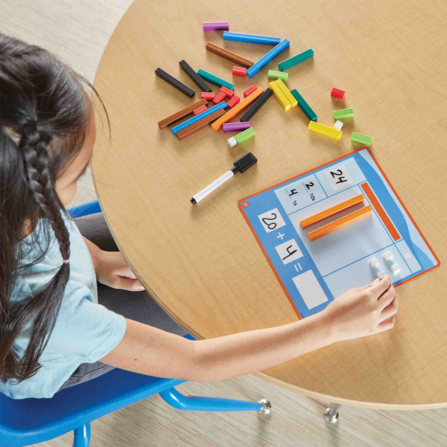 Cuisenaire Stäbchen Aktivitätsset