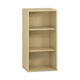 444.012.023K - Pureo Regalschrank offen Furnier, B  50 x H 100 x T 42 cm
