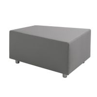 Hocker Bumerang mit Stoffbezug